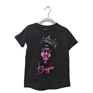 Notorious B.I.G. kids concert tee 2T black pink graphic tour shirt